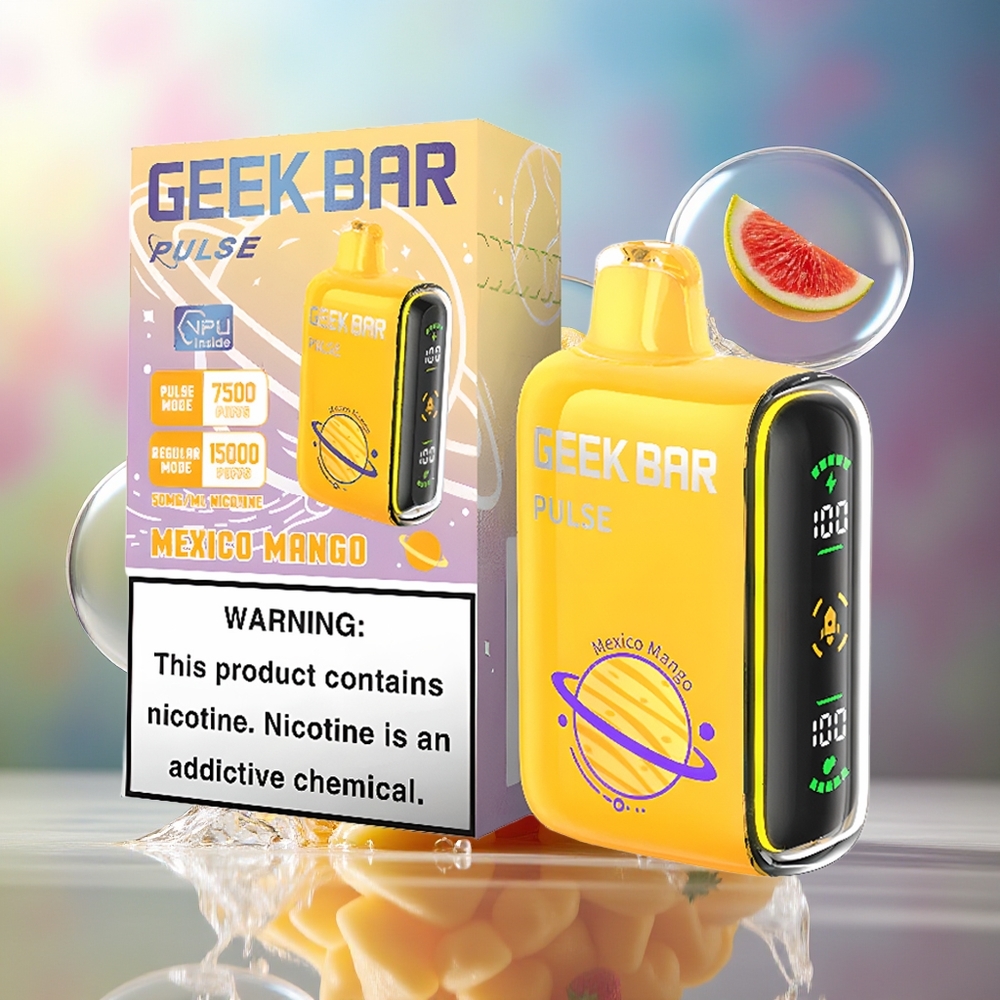 GEEK BAR Pulse 15000 Puffs 16ML Engros Danmark Planet Udgave