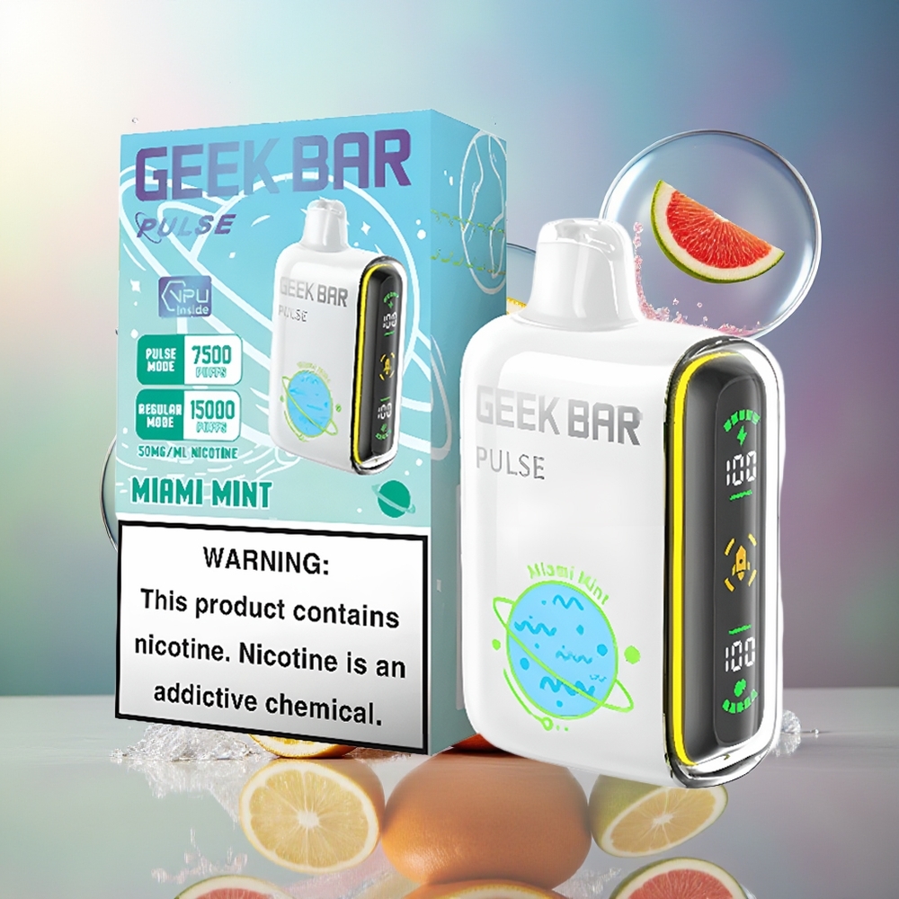 GEEK BAR Pulse 15000 Puffs 16ML Engros Danmark Planet Udgave