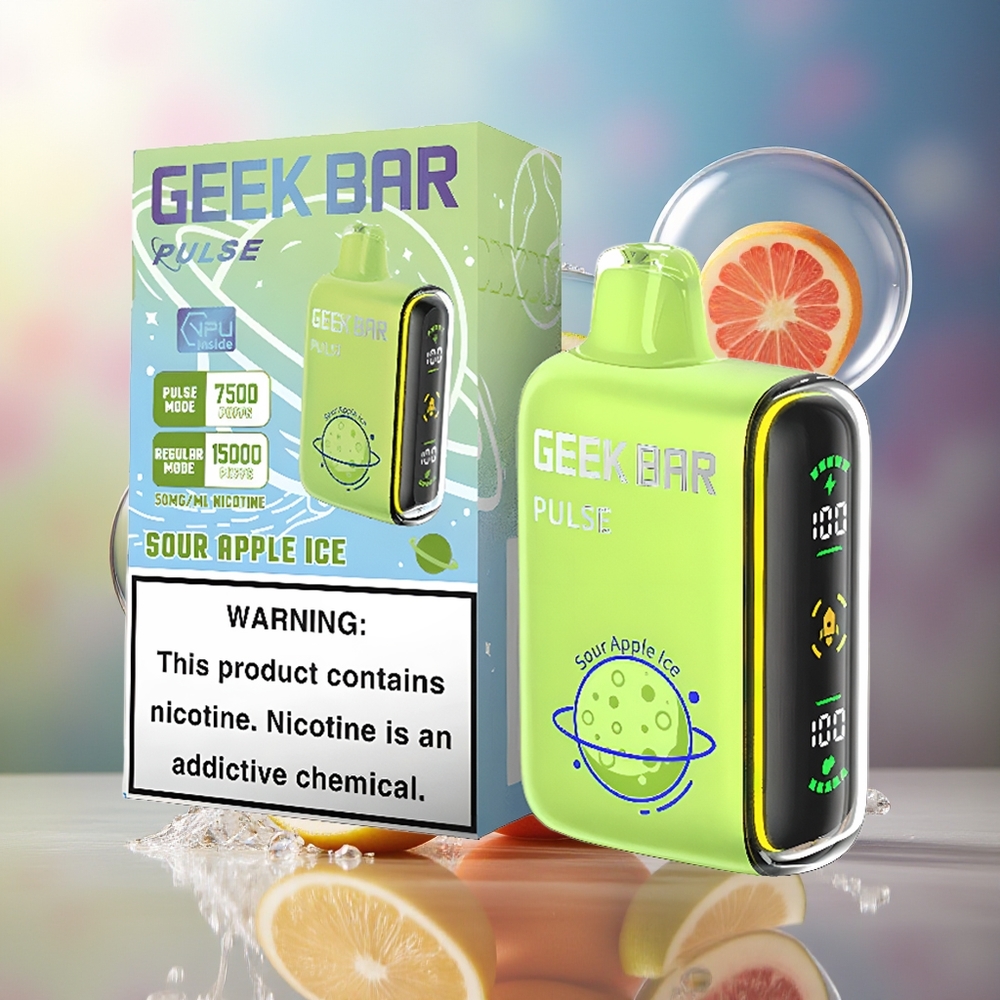 GEEK BAR Pulse 15000 Puffs 16ML Engros Danmark Planet Udgave