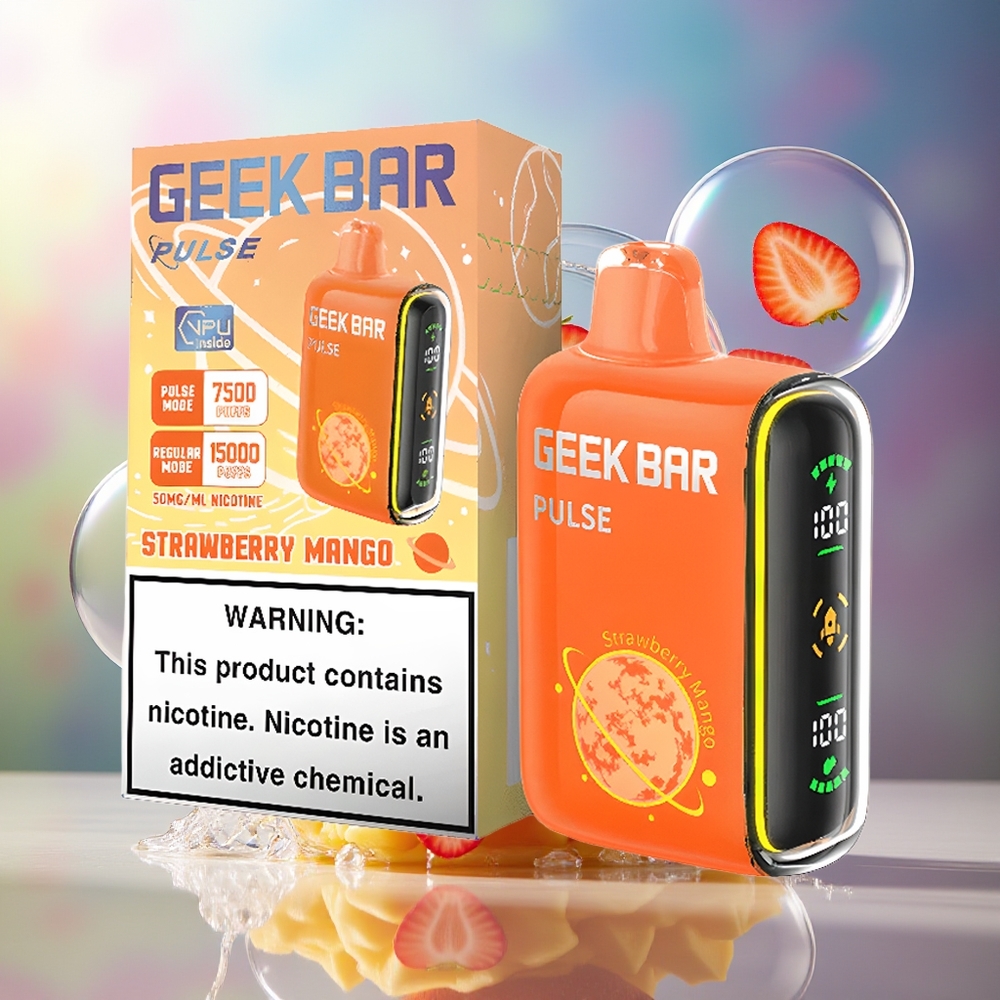 GEEK BAR Pulse 15000 Puffs 16ML Engros Danmark Planet Udgave