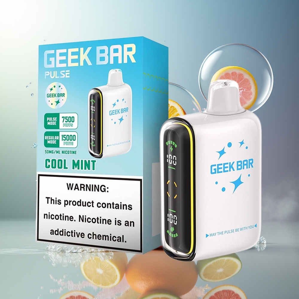 GEEK BAR Pulse 15000 Puffs 16ML Engros Danmark Planet Udgave