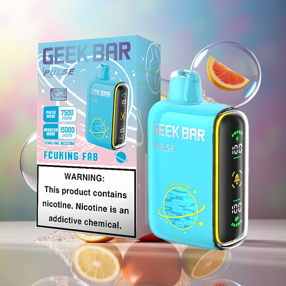 GEEK BAR Pulse 15000 Puffs 16ML Engros Danmark Planet Udgave