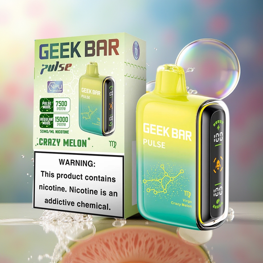 GEEK BAR Pulse 15000 Puffs 16ML Engros Danmark Zodiac Udgave