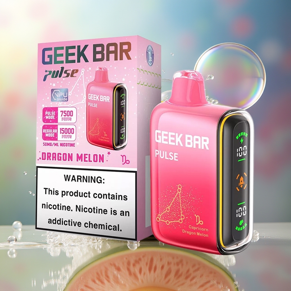 GEEK BAR Pulse 15000 Puffs 16ML Engros Danmark Zodiac Udgave
