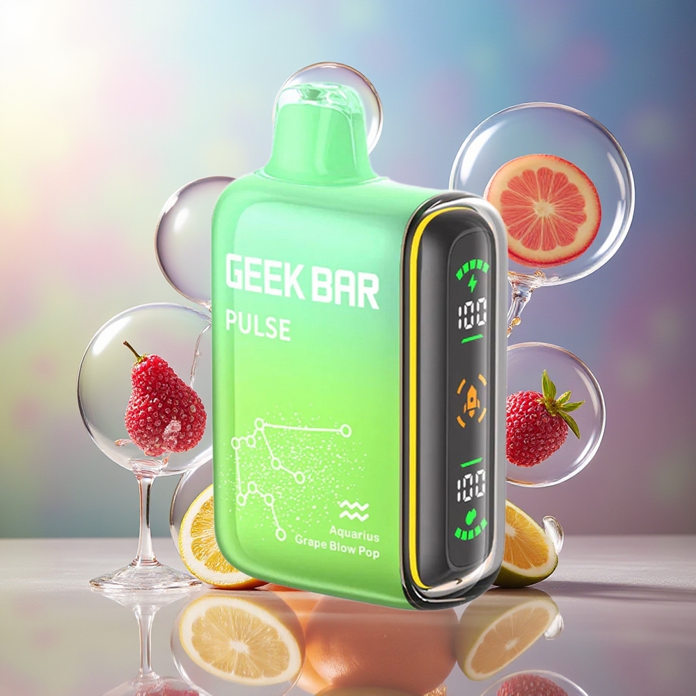 GEEK BAR Pulse 15000 Puffs 16ML Engros Danmark Zodiac Udgave