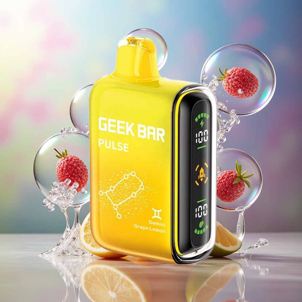GEEK BAR Pulse 15000 Puffs 16ML Engros Danmark Zodiac Udgave