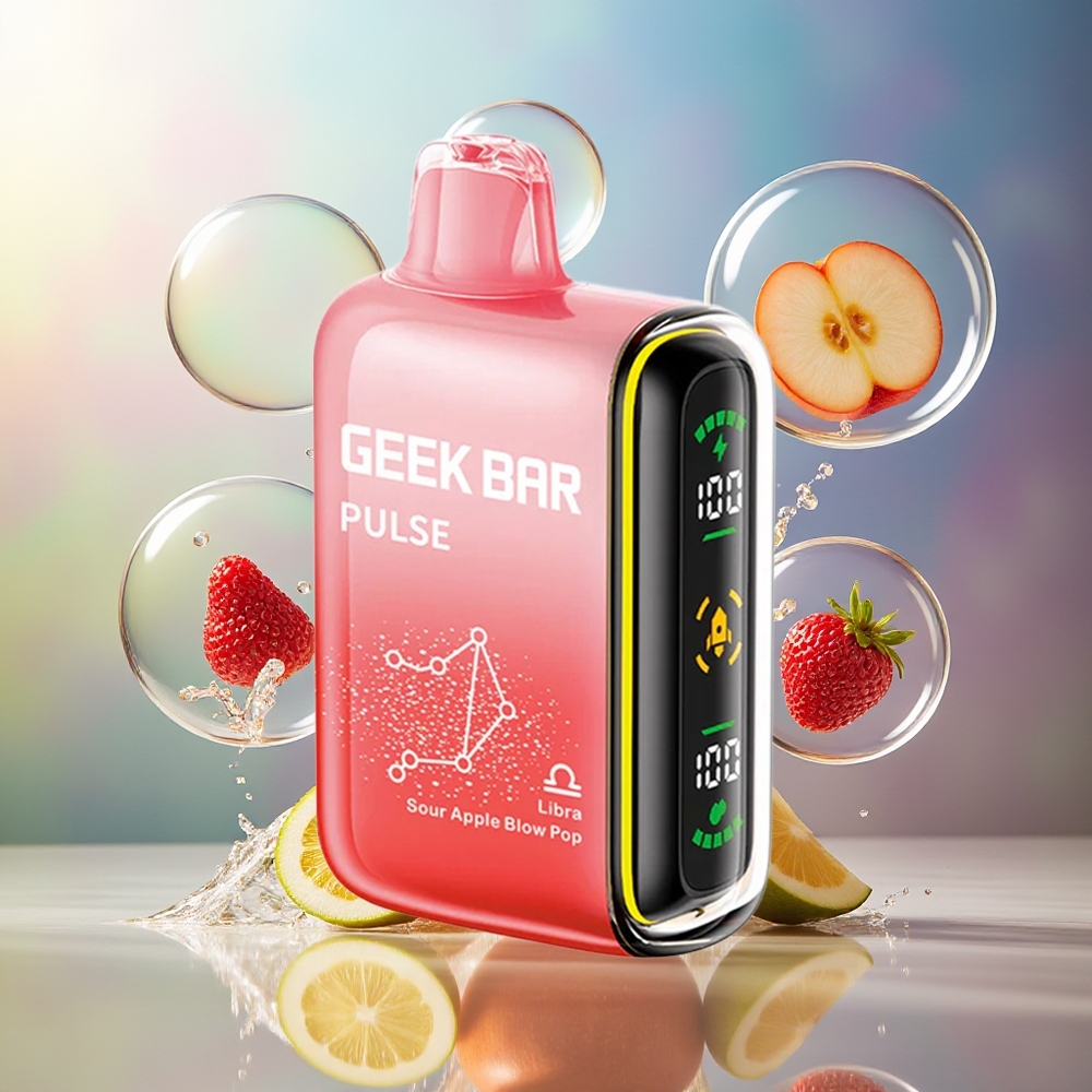 GEEK BAR Pulse 15000 Puffs 16ML Engros Danmark Zodiac Udgave