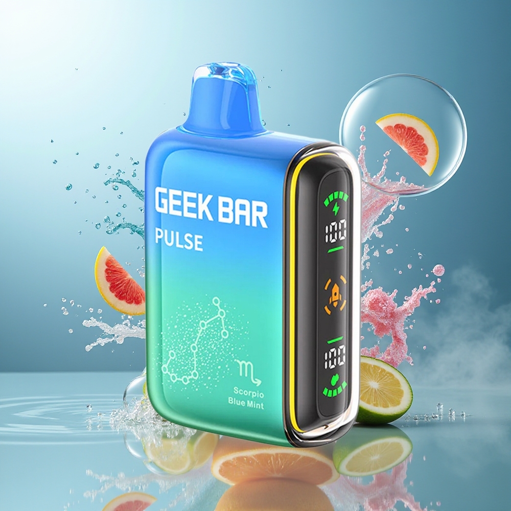GEEK BAR Pulse 15000 Puffs 16ML Engros Danmark Zodiac Udgave