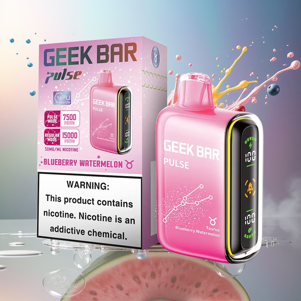 GEEK BAR Pulse 15000 Puffs 16ML Engros Danmark Zodiac Udgave