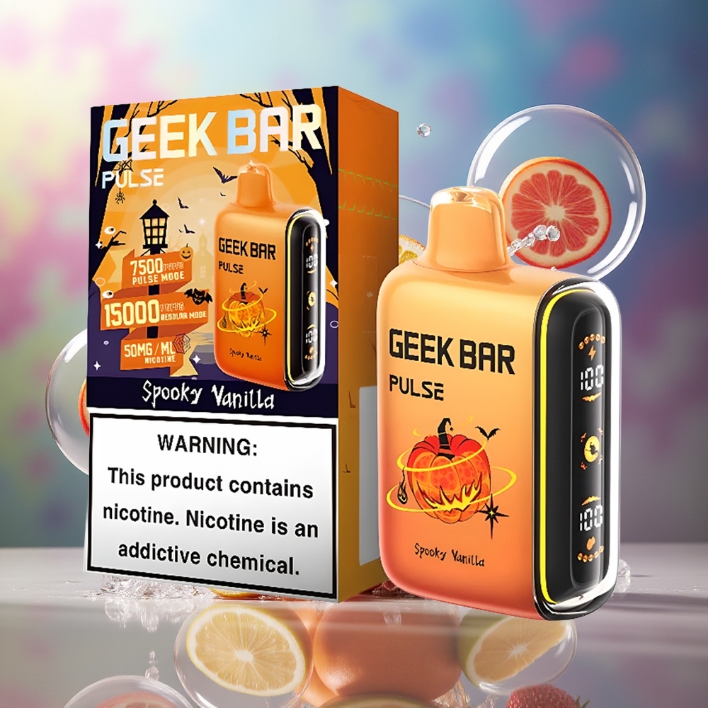 GEEK BAR Pulse 15000 Pust 16ML Engros Danmark Halloween Udgave