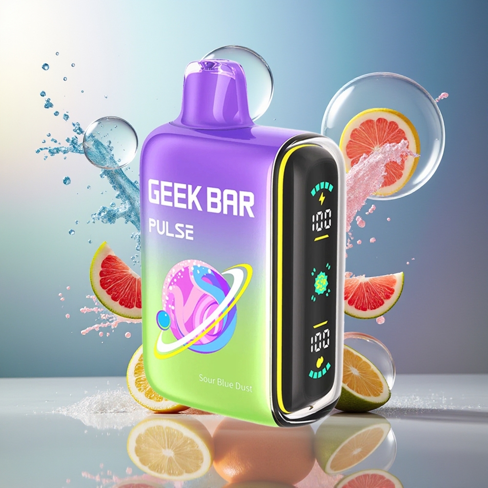 GEEK BAR Pulse 15000 Pust Justerbar Luftstrøm Engros Danmark Sur Udgave