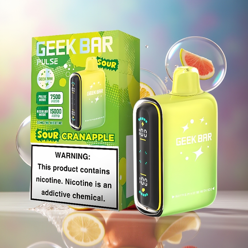 GEEK BAR Pulse 15000 Pust Justerbar Luftstrøm Engros Danmark Sur Udgave