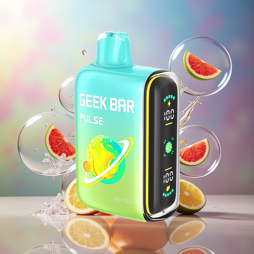 GEEK BAR Pulse 15000 Pust Justerbar Luftstrøm Engros Danmark Sur Udgave