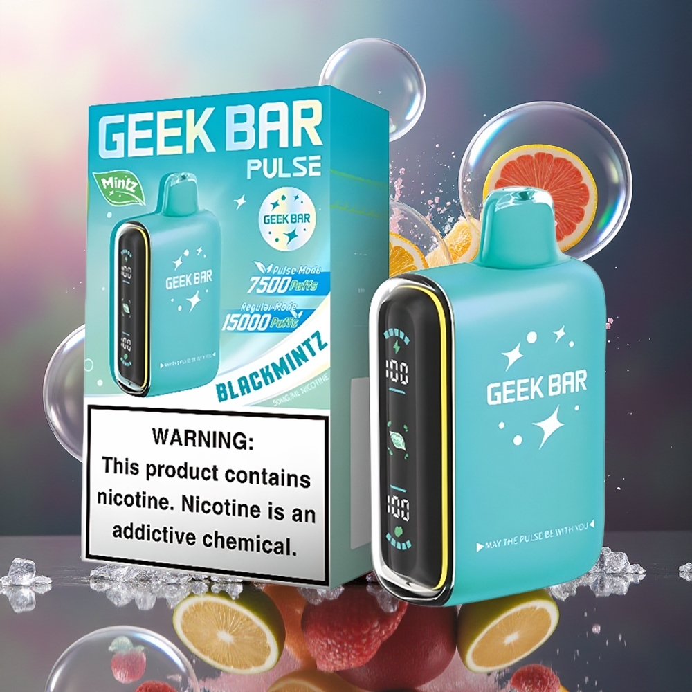 GEEK BAR Pulse 15000 Pust Luftindstilling Engros Danmark Mynte Udgave