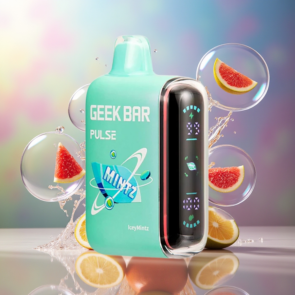 GEEK BAR Pulse 15000 Pust Luftindstilling Engros Danmark Mynte Udgave