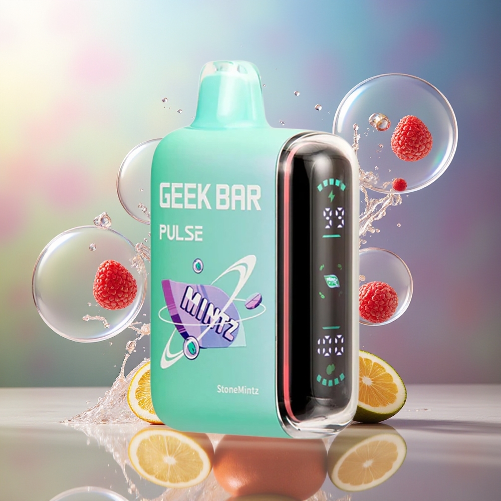 GEEK BAR Pulse 15000 Pust Luftindstilling Engros Danmark Mynte Udgave