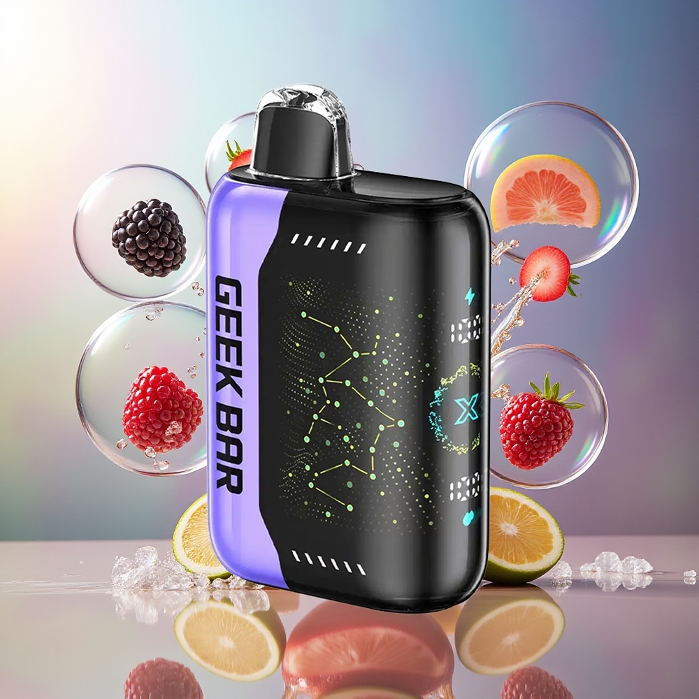 GEEK BAR Pulse X 25000 Mund Engros Danmark 18mL Pre-filled E-Liquid