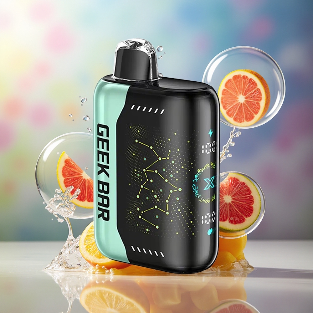 GEEK BAR Pulse X 25000 Mund Engros Danmark 18mL Pre-filled E-Liquid