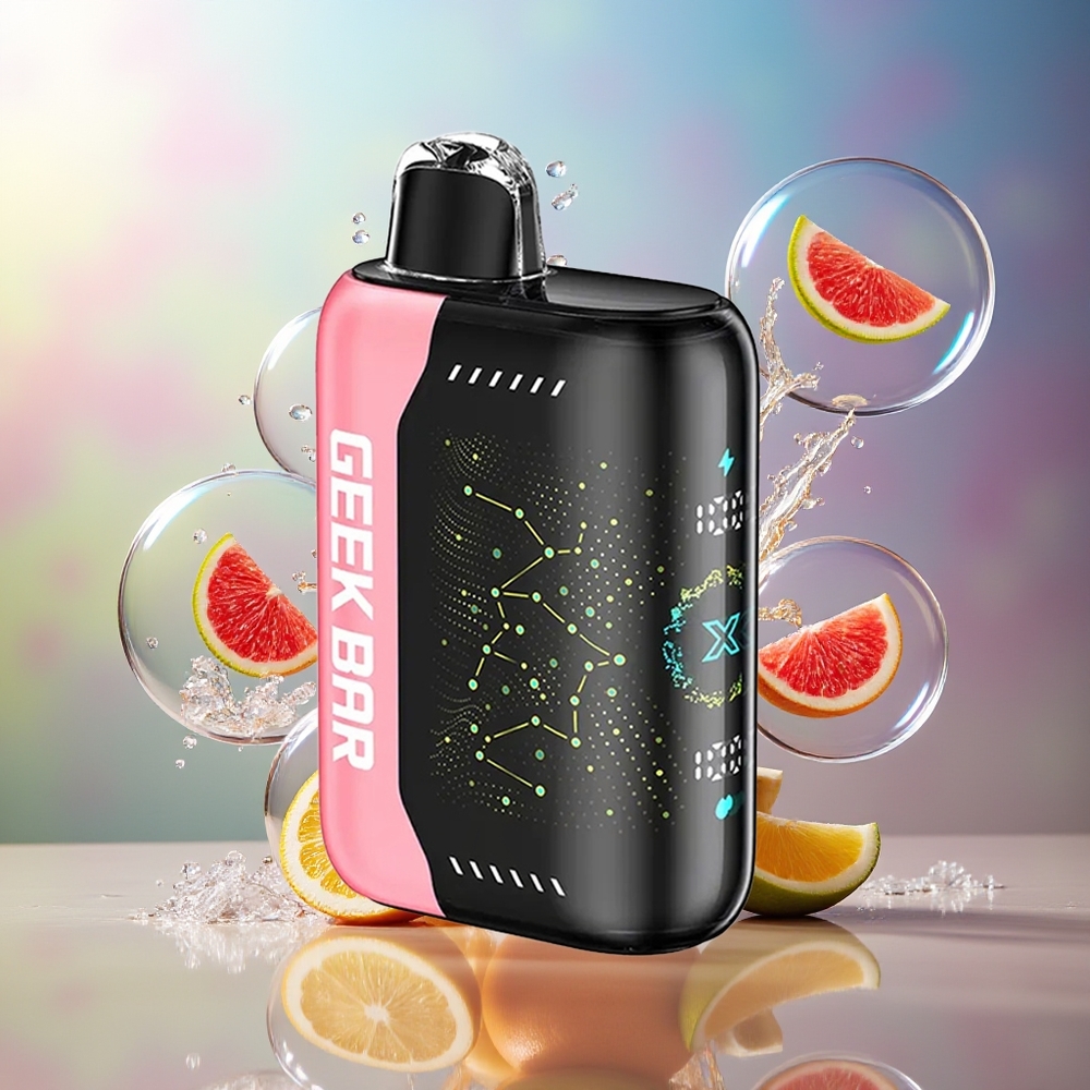 GEEK BAR Pulse X 25000 Mund Engros Danmark 18mL Pre-filled E-Liquid