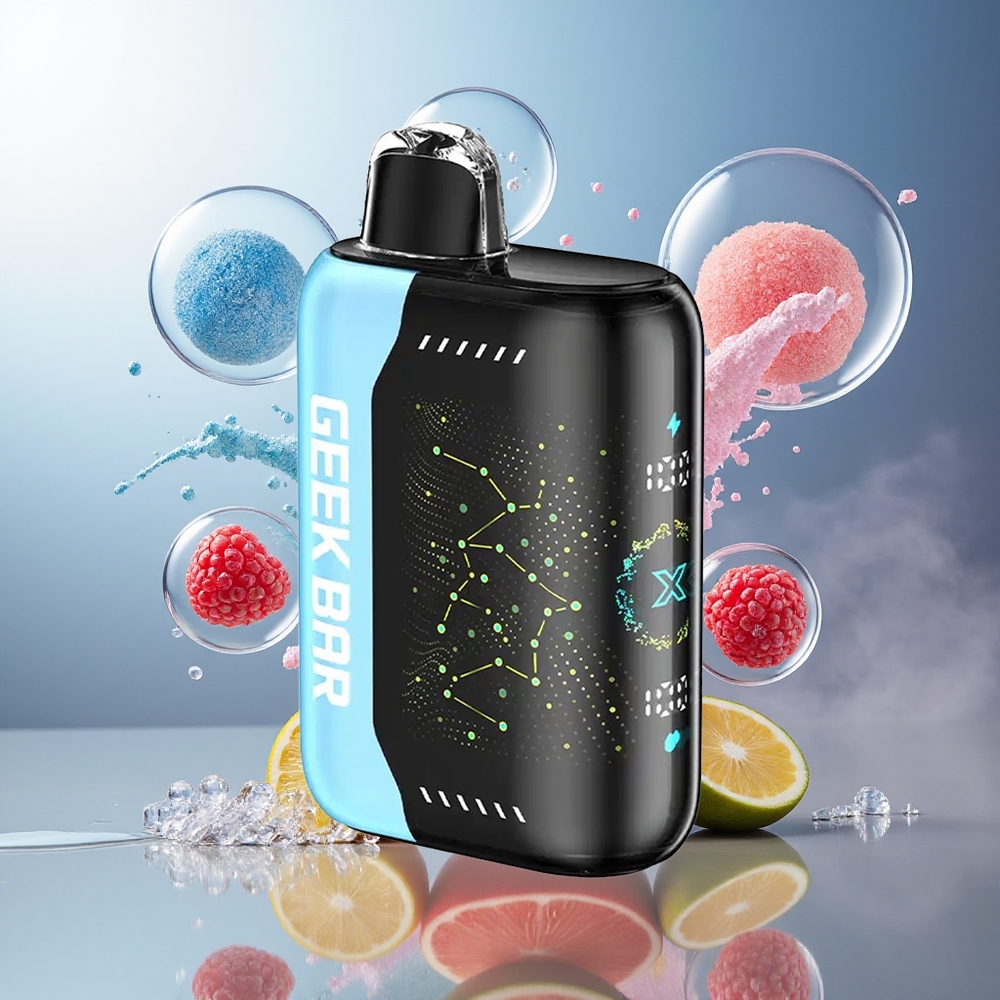 GEEK BAR Pulse X 25000 Mund Engros Danmark 18mL Pre-filled E-Liquid