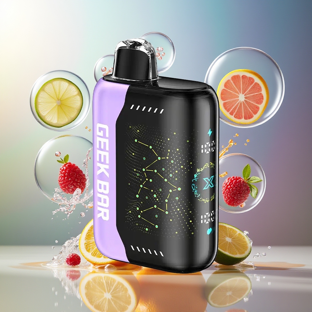 GEEK BAR Pulse X 25000 Mund Engros Danmark 18mL Pre-filled E-Liquid