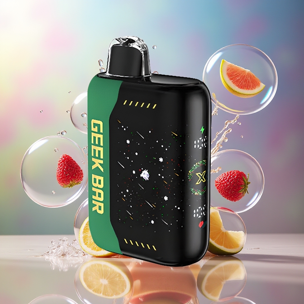 GEEK BAR Pulse X 25000 Puffs 18mL Engros Danmark Jul Edition