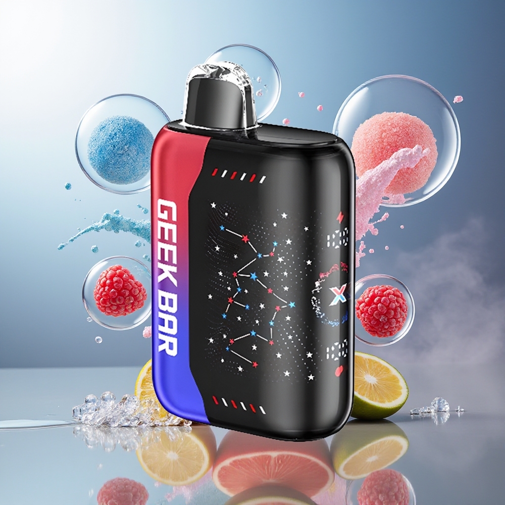 GEEK BAR Pulse X 25000 Puffs Engros Danmark 18mL Patriot Edition