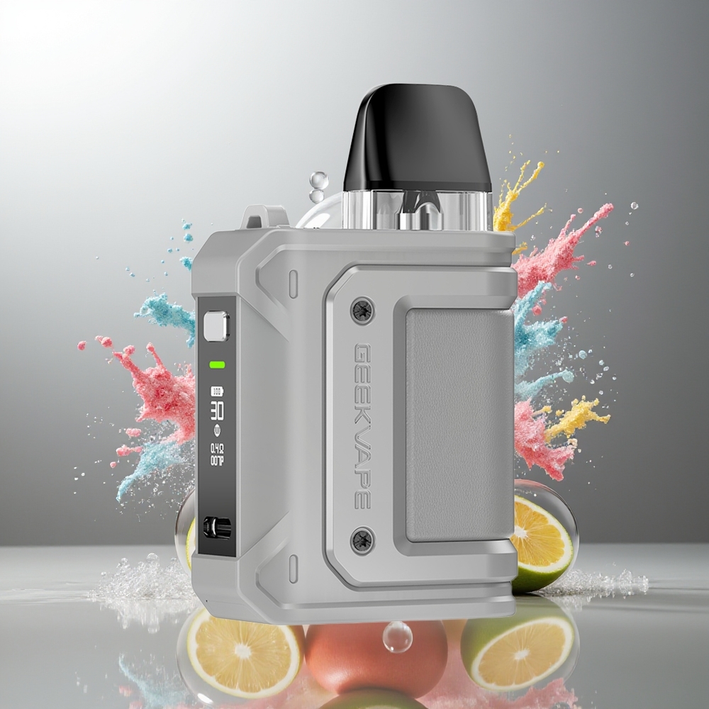 GeekVape Aegis Hero Q Kit Grå 1300mAh Engros Danmark