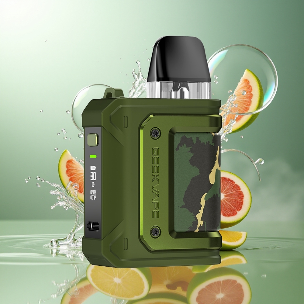 GeekVape Aegis Hero Q Kit Grøn 1300mAh Engros Danmark