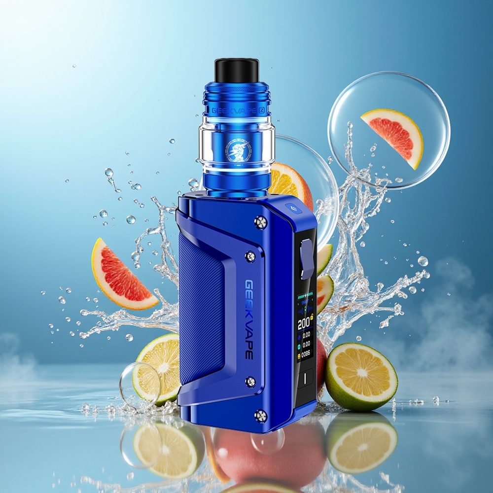 GeekVape Aegis Legend 3 Kit Blå 200W IP-68 Engros Danmark