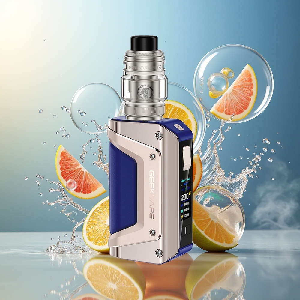 GeekVape Aegis Legend 3 Kit Guld Blå 200W IP-68 Engros Danmark
