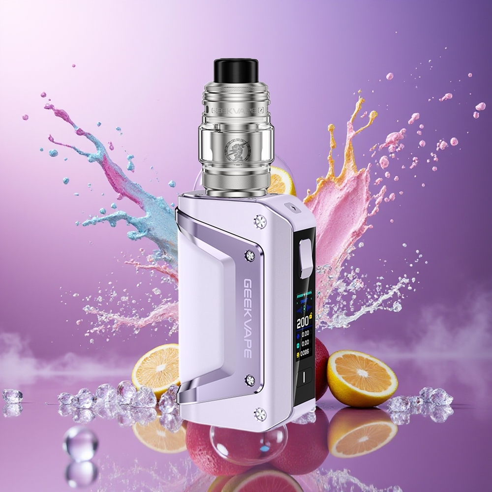 GeekVape Aegis Legend 3 Kit Lilla med IP-68 Rating og Engros Danmark