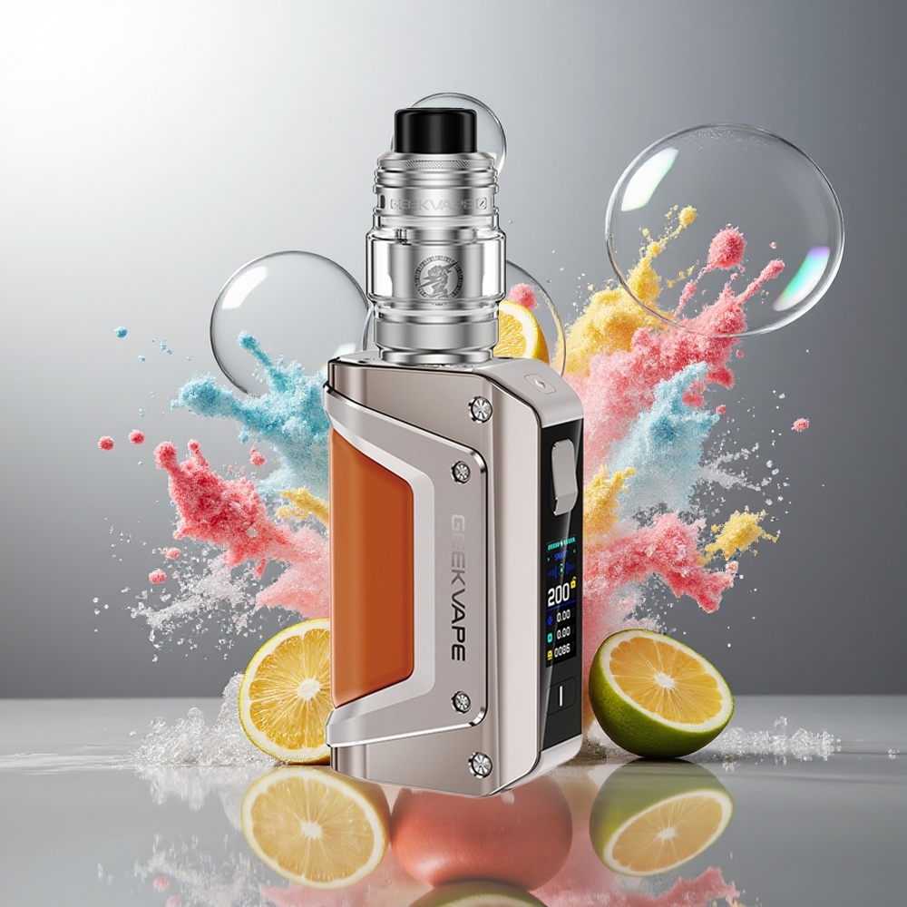 GeekVape Aegis Legend 3 Kit Titanium Grå 200W IP-68 Engros Danmark