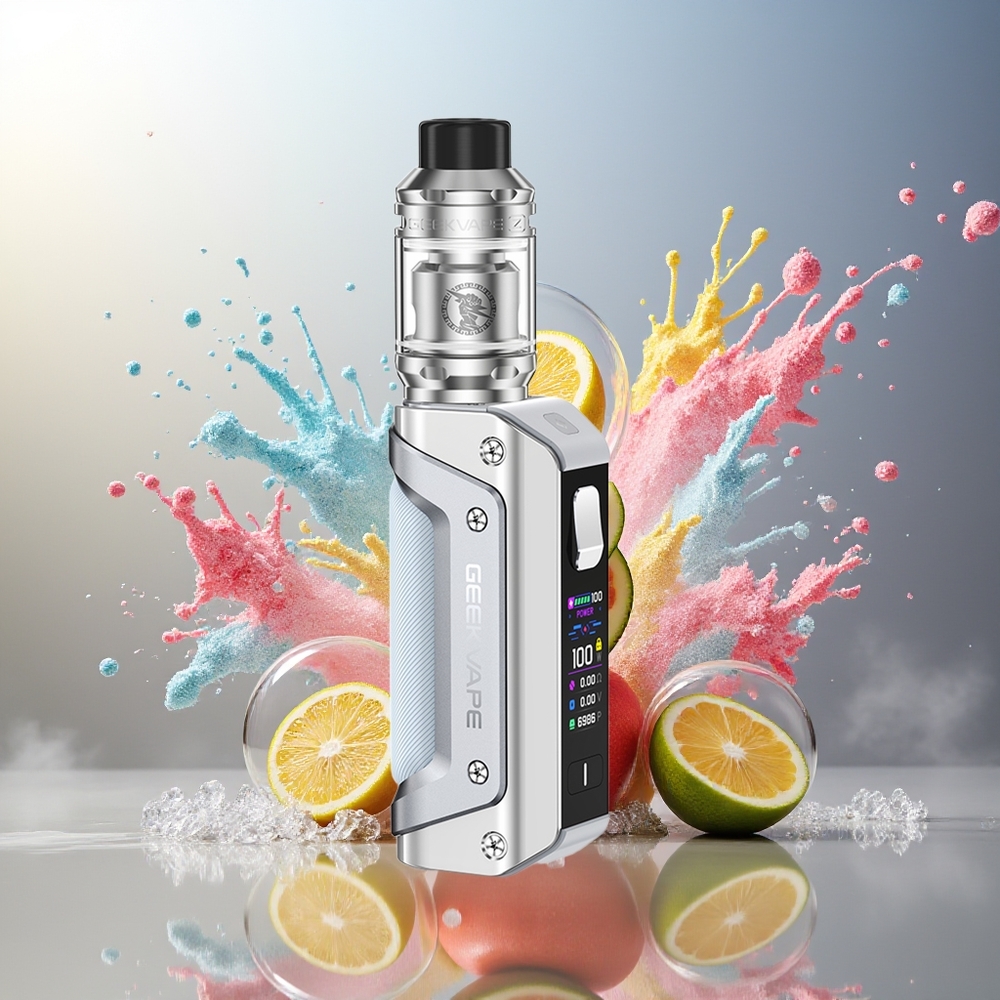 GeekVape Aegis Solo 3 100W IP68 Sølv Engros Danmark