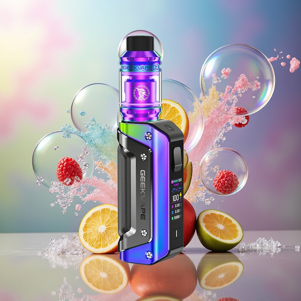 GeekVape Aegis Solo 3 Kit Regnbue IP68 Engros Danmark