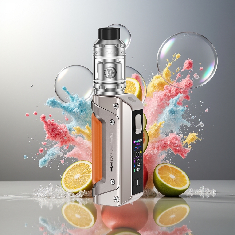 GeekVape Aegis Solo 3 Kit Titanium Grå IP68 Engros Danmark