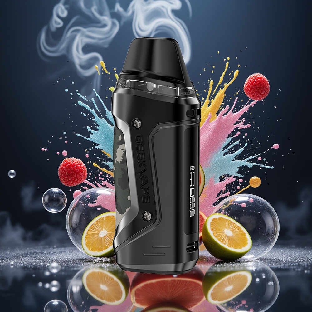 GeekVape AN 2 Aegis Nano 2 1100mAh Kit Midnat Mørk Engros Danmark