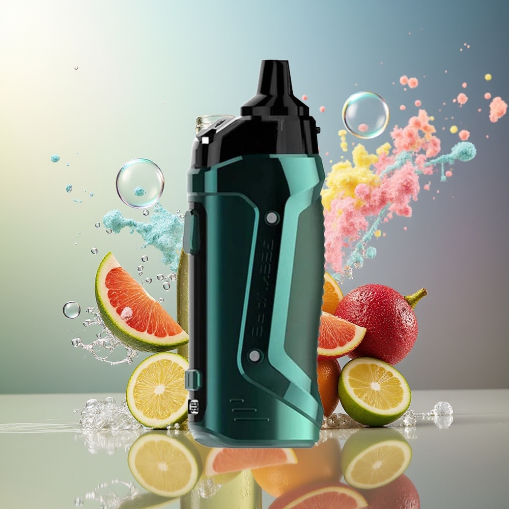 GeekVape B60 Aegis Boost 2 0.96 tommer skærm Flaske Grøn Engros Danmark