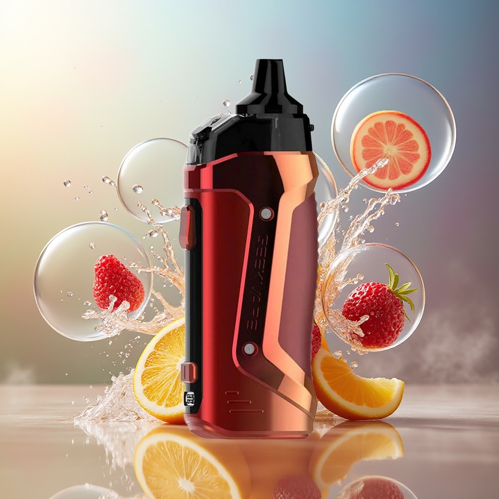 GeekVape B60 Aegis Boost 2 60W IP68 Pod Mod Kit Guld Rød Engros Danmark