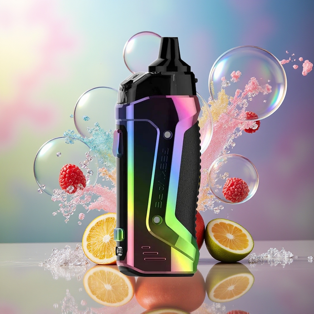GeekVape B60 Aegis Boost 2 IP68 Pod Mod Kit Regnbue Engros Danmark