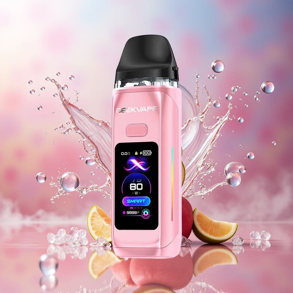 GeekVape Digi Max 2 Mund Pod Mod Kit 3000mAh Engros Danmark Sakura Pink