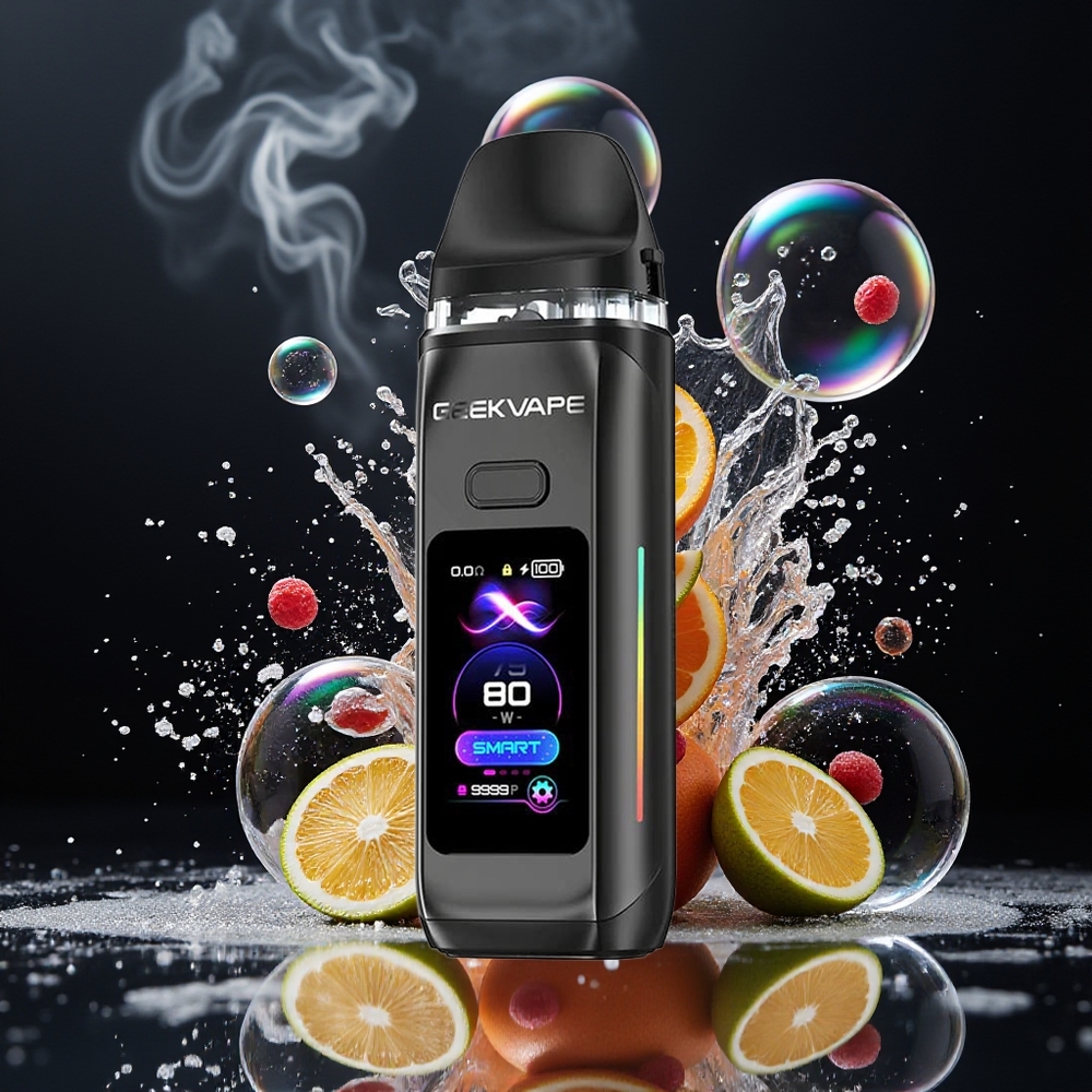 GeekVape Digi Max 2 mund 80W Pod Mod Kit Mellemrum Sort Engros Danmark