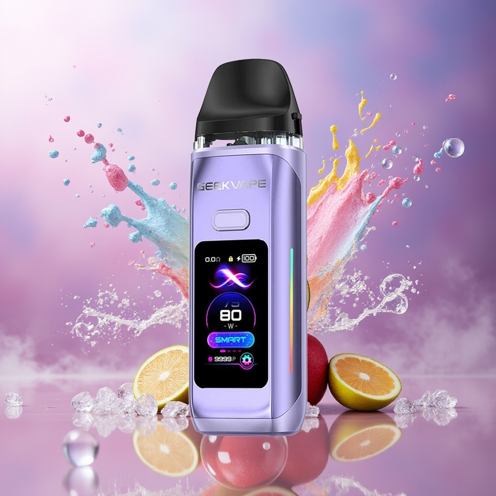 GeekVape Digi Max Pod Mod Kit 2 mund 3000mAh Lilla Dis Engros Danmark
