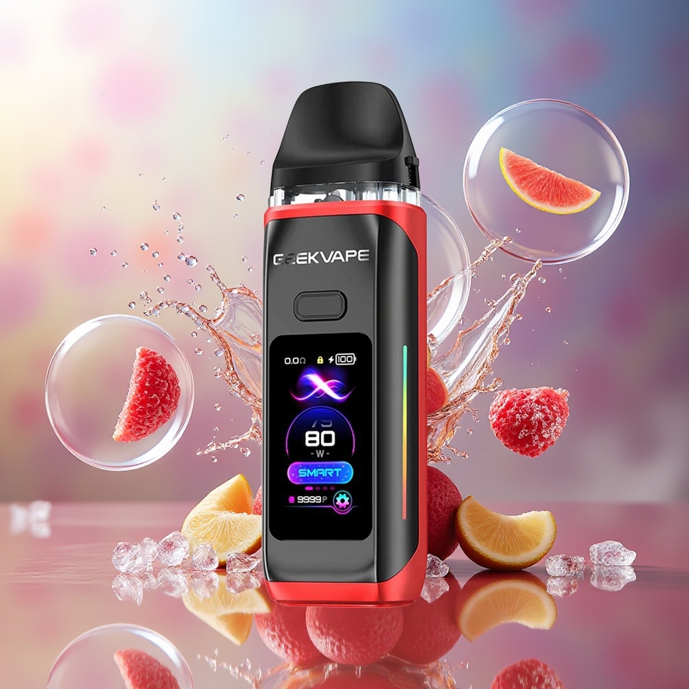 GeekVape Digi Max Pod Mod Kit 80W Rød Engros Danmark