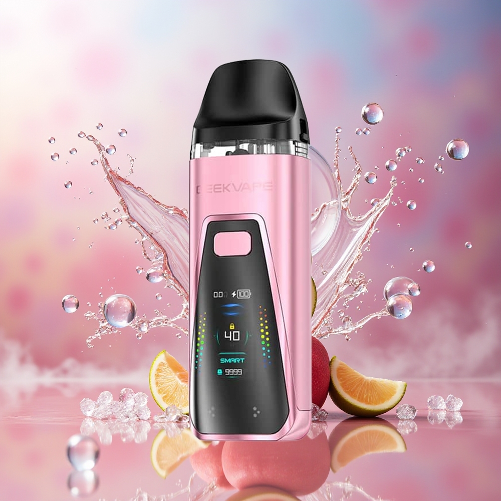 GeekVape Digi Pro 40W Pod Mod Kit Kirsebærblomst Engros Danmark
