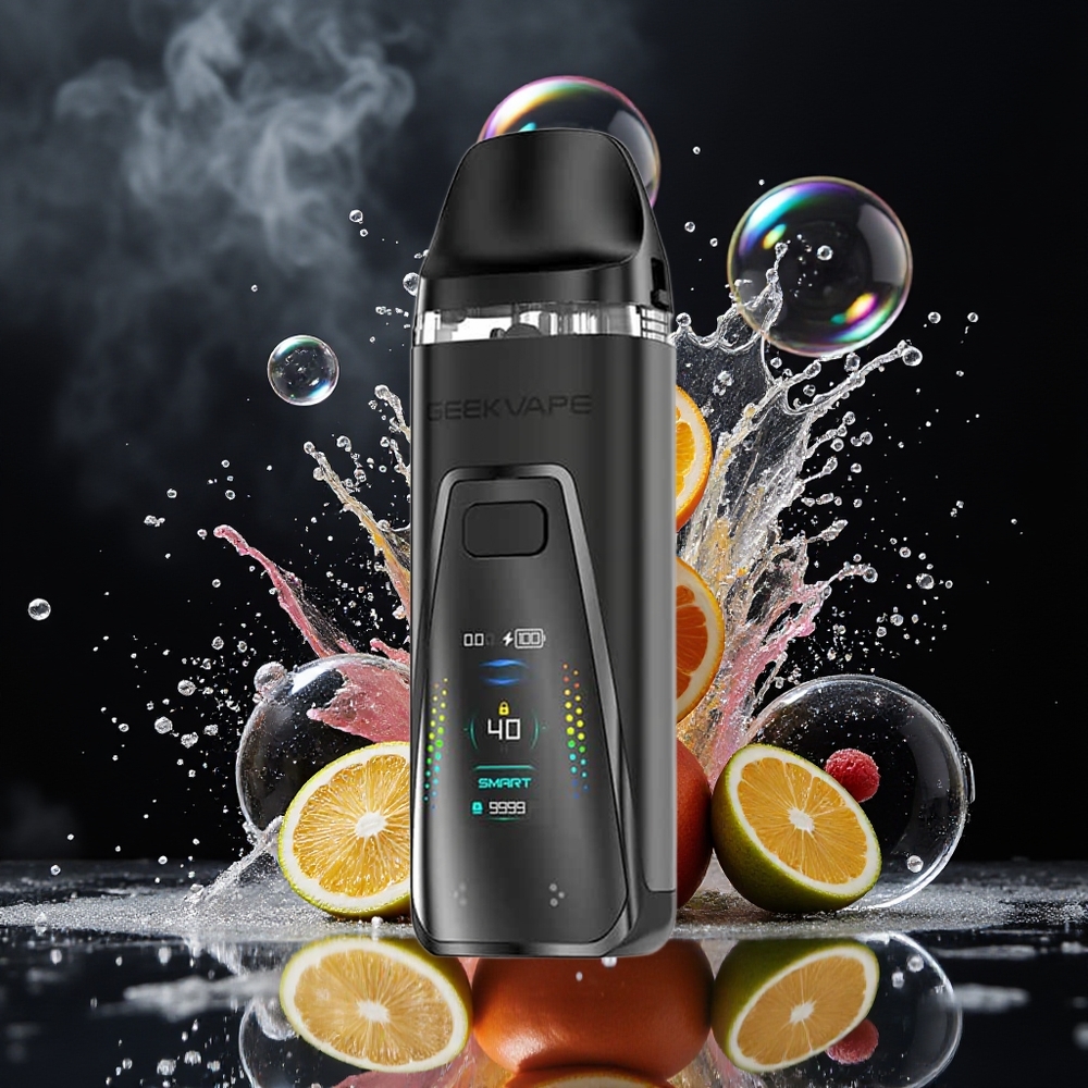 GeekVape Digi Pro Pod Mod Kit Sort 2000mAh Engros Danmark
