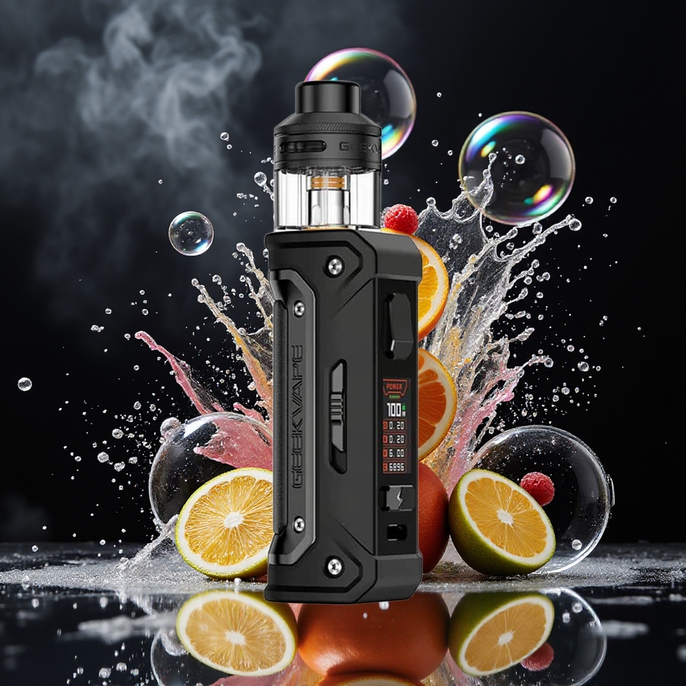 GeekVape E100i Kit Sort med 3000mAh batteri Engros Danmark