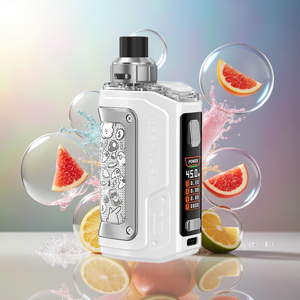 GeekVape H45 Aegis Hero 2 1400mah Gummihvid Engros Danmark