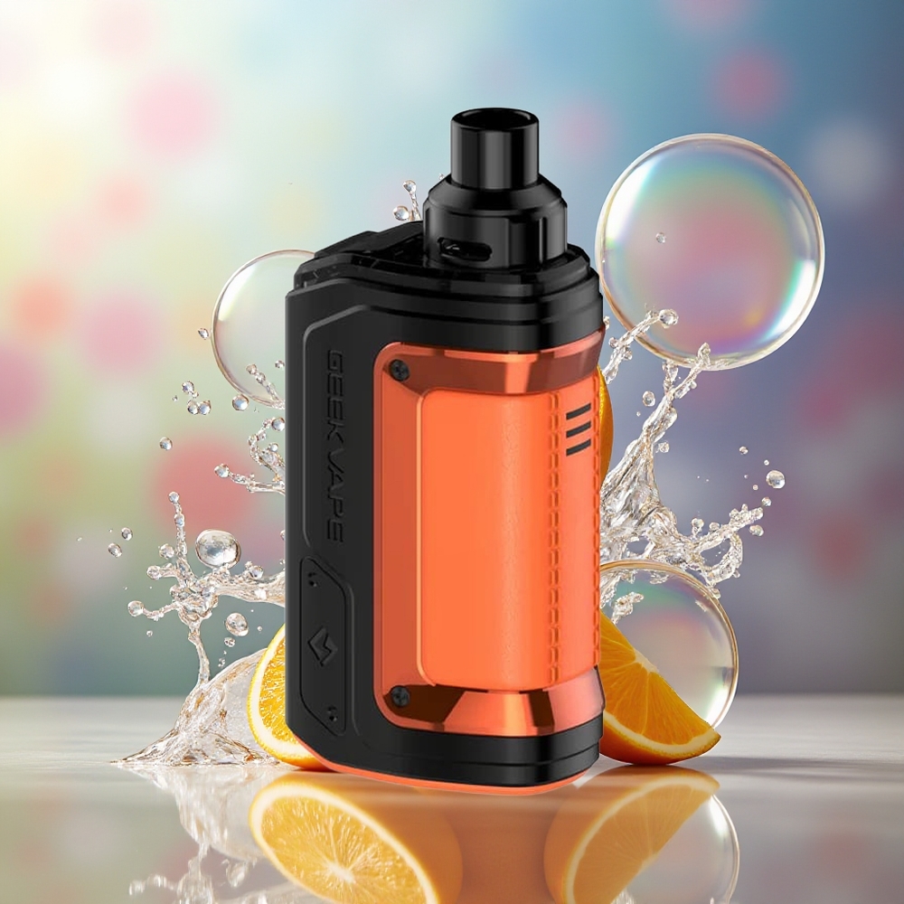 GeekVape H45 Aegis Hero 2 1400mah Pod Mod Kit Appelsin Engros Danmark