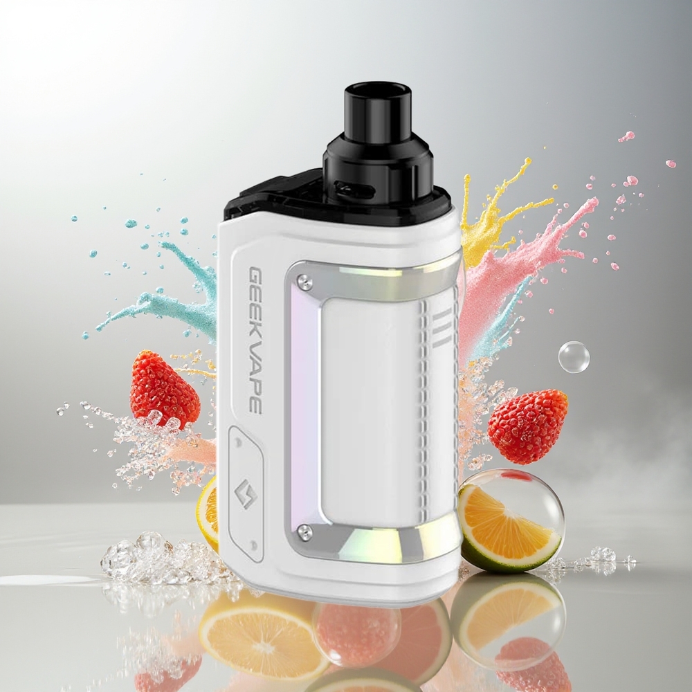 GeekVape H45 Aegis Hero 2 1400mah Pod Mod Kit Hvid Engros Danmark